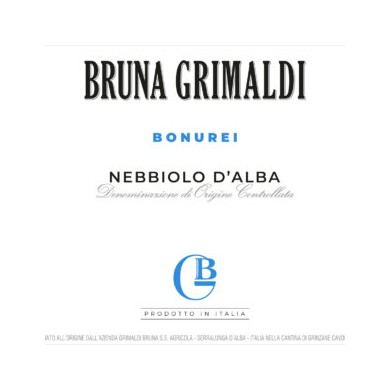 Domaine Bruna Grimaldi - DOC Nebbiolo d'Alba - Bonurei 2021